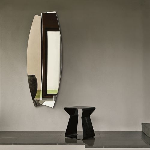 Miroir mural - DOUBLE - BONTEMPI CASA - contract / contemporain / vertical