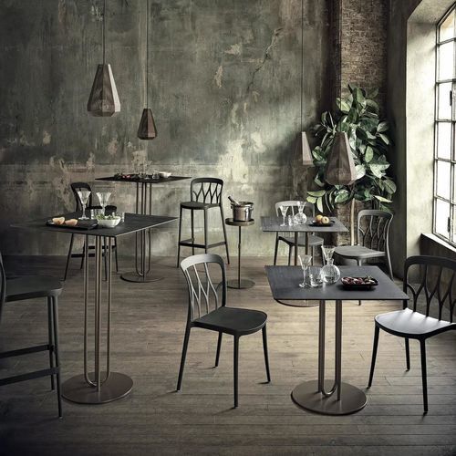 Pied de table en ABS - RAIL ALTO - BONTEMPI CASA - aluminium / en acier inoxydable / en métal laqué