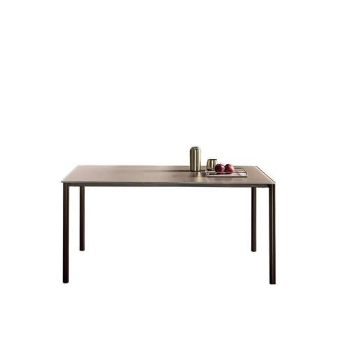 Table basse contemporaine - MOON - BONTEMPI CASA - en verre / en cristal / en métal laqué