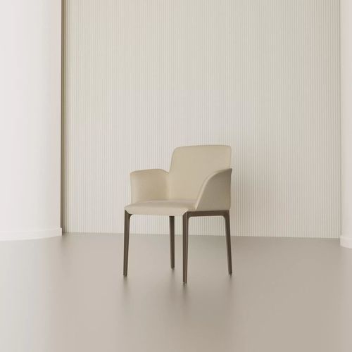 Chaise contemporaine - OPERA - BONTEMPI CASA - d'intérieur / en acier / en bois