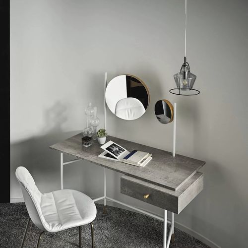 Suspension - SWING - BONTEMPI CASA - en métal laqué / en verre / contemporaine