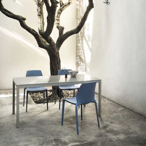 Chaise contemporaine - HIDRA - BONTEMPI CASA - d'intérieur / en polypropylène / en cuir
