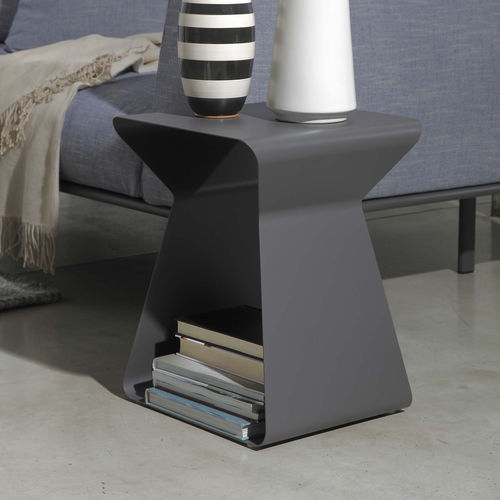 Table d'appoint contemporaine - KITO  - BONTEMPI CASA - en métal / carrée / résidentielle