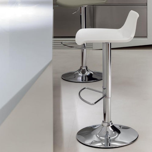 Chaise de bar contemporaine - TOY - INGENIA CASA - d'intérieur / en métal chromé / en polypropylène