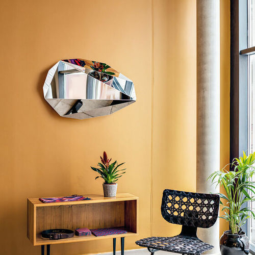 Miroir mural - PIEGA  - CLASSICON - contemporain / en acier inoxydable poli / argenté