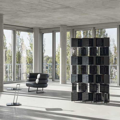 Paravent contemporain - BRICK - CLASSICON - en acier inoxydable / en laiton / modulaire
