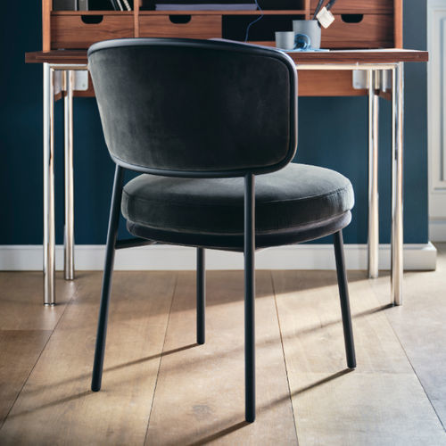 Chaise contemporaine - ARISTO - CLASSICON - d'intérieur / en acier / en cuir