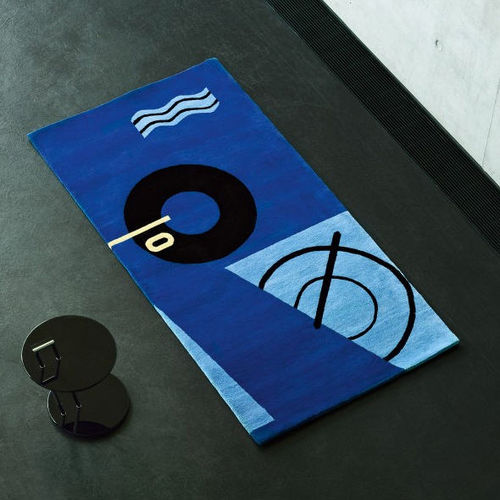 Tapis contemporain - BLUE MARINE - CLASSICON - à motif / en laine / rectangulaire