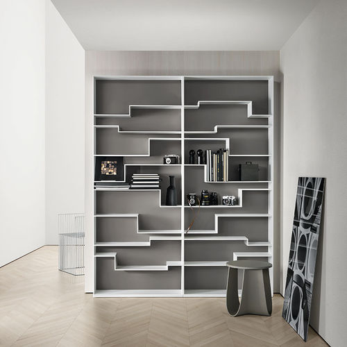 Bibliothèque modulable - MELODY - MDF Italia - contemporaine / en MDF laqué / en mélaminé