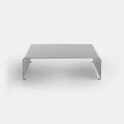 Table basse contemporaine - LA TABLE BASSE - MDF Italia - en aluminium peint / avec piètement en aluminium peint / rectangulaire