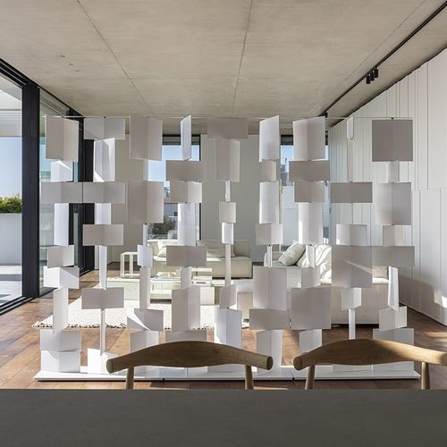Séparateur d'espace en aluminium - DIVIDE IT - MDF Italia - d'intérieur / à roulettes