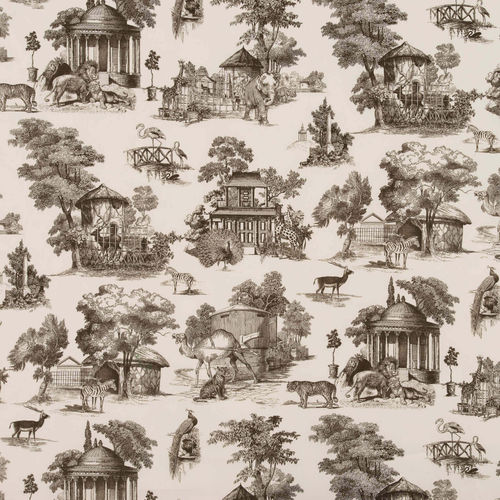 Tissu d'ameublement - LA MENAGERIE - PIERRE FREY tissus - monochrome / à motif / en coton