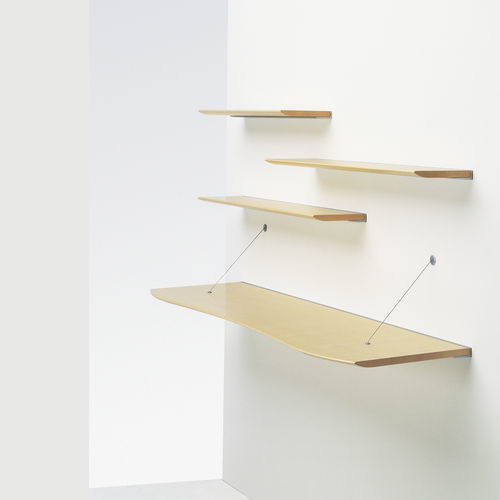 Étagère murale - TANGENT® - Nienkamper - contemporaine / en bois / en métal