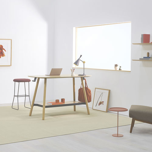 Bureau pour open space - ENSEMBLE - Nienkamper - sur pied / contemporain / bois