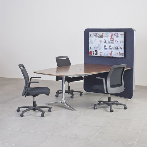 Bureau de 4 à 8 personnes - GATEWAY™ - Nienkamper - contemporain / en stratifié / courbé