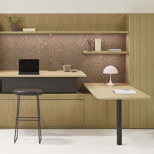 Poste de travail pour bureau - VOX® TAMBOUR - Nienkamper