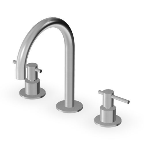 Mélangeur de vasque - ZHL515 series - ZUCCHETTI - à poser / en acier inoxydable / de salle de bain