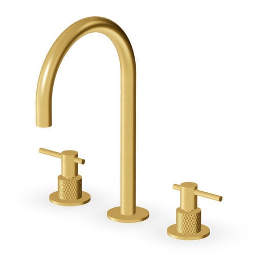 Mélangeur de vasque - ZHL516 series - ZUCCHETTI - à poser / en acier inoxydable / de salle de bain