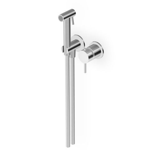Douchette à main - ZHE417 series - ZUCCHETTI - pour toilette / cylindrique / en acier inoxydable