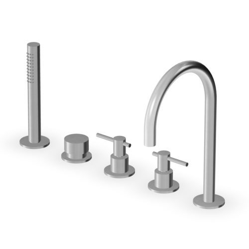 Mélangeur pour douche - ZHL511 series - ZUCCHETTI - à poser / en acier inoxydable / d'intérieur