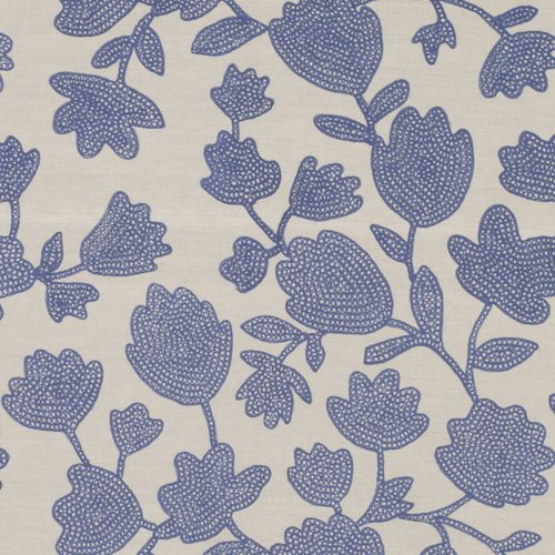 Tissu d'ameublement - OLYMPE - TOILES DE MAYENNE - pour rideaux / pour store enrouleur / à fleurs