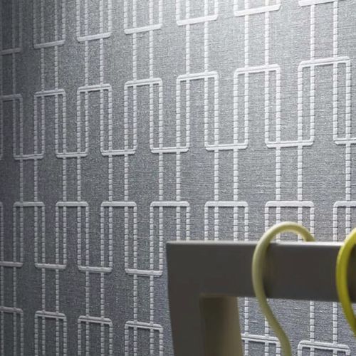 Revêtement mural pour intérieur - RELIEF - Vescom - en polyester / en lin / texturé