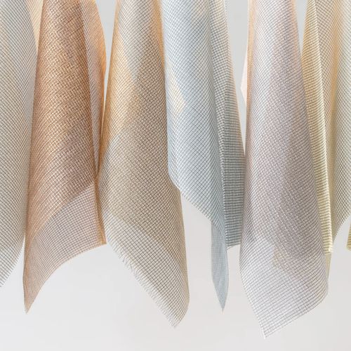 Voilage uni - CLARE - Vescom - en polyester / ignifuge / acoustique