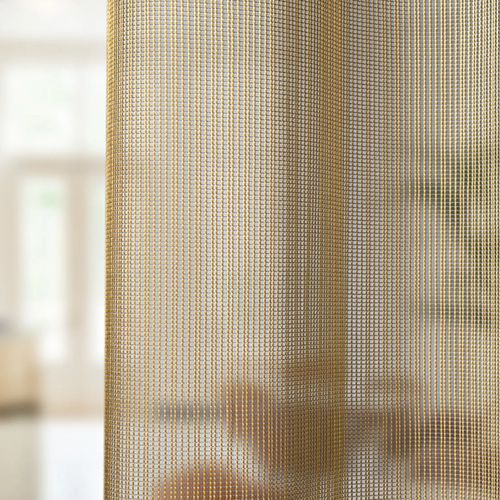 Voilage à rayures - FOGO  - Vescom - polyester FR / transparent / non feu