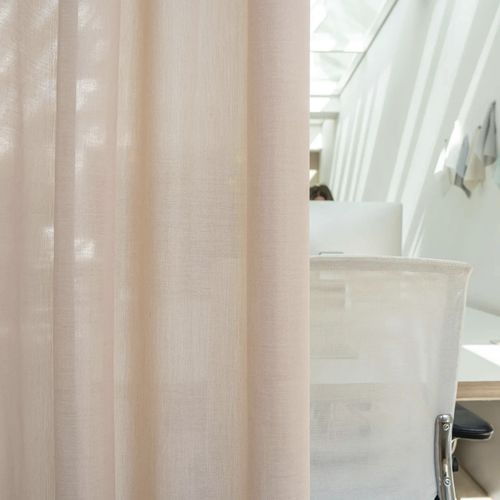 Voilage uni - ELARA  - Vescom - polyester FR / acoustique / non feu