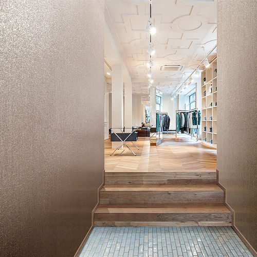 Revêtement mural pour intérieur - NEXUS - Vescom - en polyester / en polyéthylène / lisse