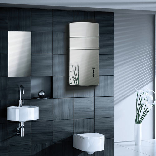 Sèche-serviettes électrique - DEVA - Radialight - 1500 w / contemporain / en verre
