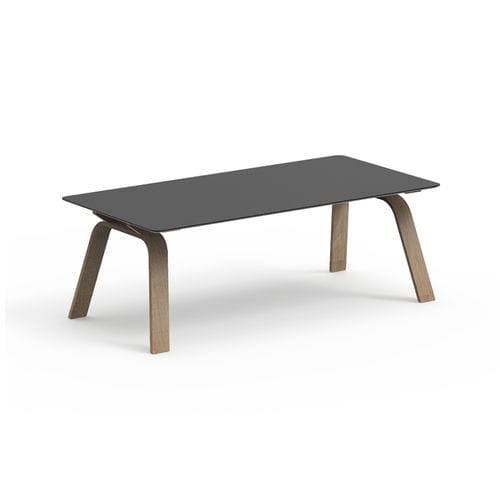 Table contemporaine - LIBRIS - CAPDELL - en chêne / en hêtre / en placage de bois