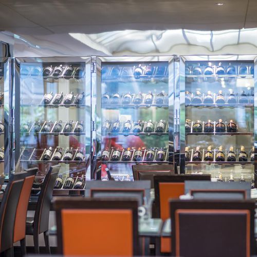 Cave à vin pour bar - PULLMAN MONTPARNASSE - PROVINTECH - pose libre / en inox / vitrée