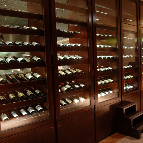 Cave à vin pour bar PARK HYATT PROVINTECH pose libre / en inox