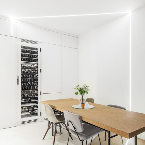 Cave à vin encastrable - LOFT DUHESME - PROVINTECH - en bois / vitrée / sur mesure