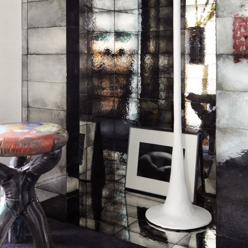 Mosaïque en verre - GASLIGHT MIRROR HAND SILVERED - ARTISTIC TILE - brillante / d'intérieur / murale