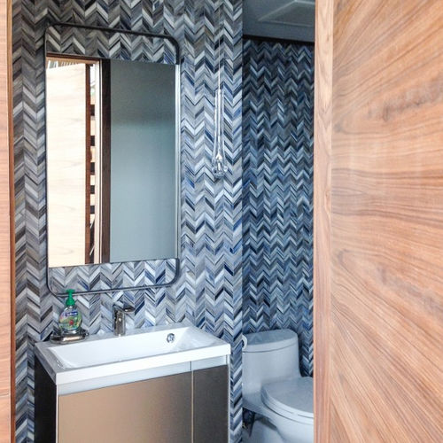 Mosaïque en verre - SWINGIN' CHEVRON - ARTISTIC TILE - brillante / d'intérieur / murale