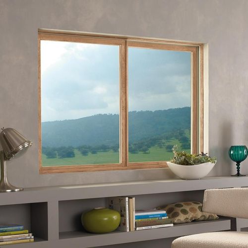 Fenêtre en bois - WOOD-ULTREX - INTEGRITY - en fibre de verre / coulissante / à double vitrage
