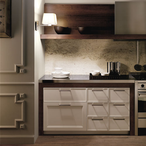Cuisine classique - BROCANT VELHO - MUEBLES DOCA - en acier / en pierre naturelle / en noyer