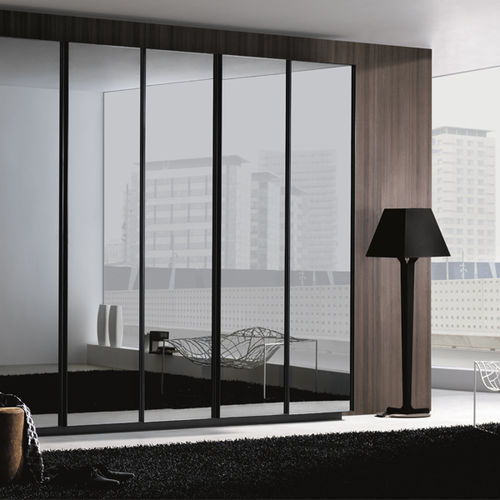 Armoire contemporaine - LEACH REFLEX - MUEBLES DOCA - en bois / en verre / en acier