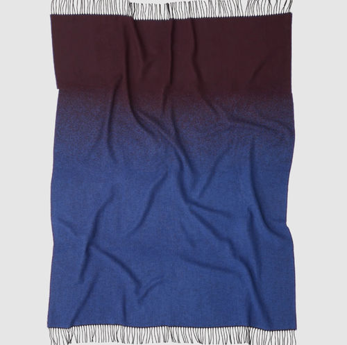 Plaid en cachemire - TRONIC - KVADRAT - en mérinos