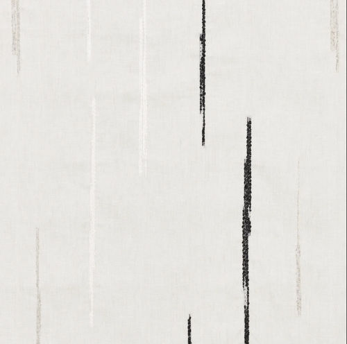Tissu pour rideaux - BROYD  - KVADRAT - à rayures / en polyester / en lin