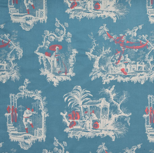 Tissu pour rideaux - CHINOISE  - KVADRAT - à motif / en coton / en soie