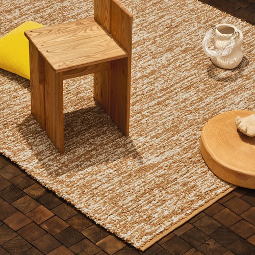 Tapis contemporain - MELLOW  - KVADRAT - à motif / en polyamide / en coton