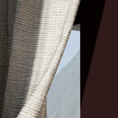 Tissu pour rideaux - STREAM LINE - KVADRAT - motif à vagues / en laine / en coton
