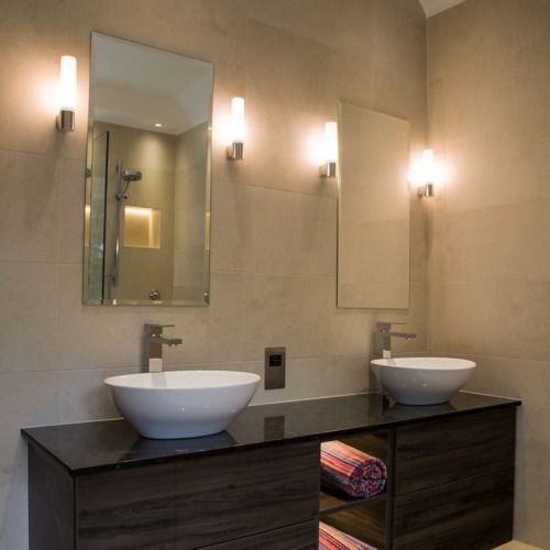 Applique murale contemporaine - BARI 0340 - astro - en métal / en verre / cylindrique