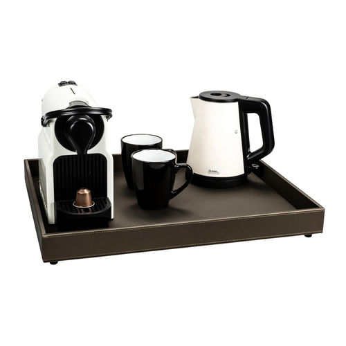 Plateau de service en cuir - LONDONER  - Aliseo - professionnel