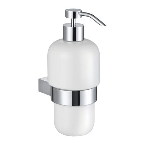 Distributeur de savon professionnel - ARCHITECTO - Aliseo - mural / en laiton / en chrome