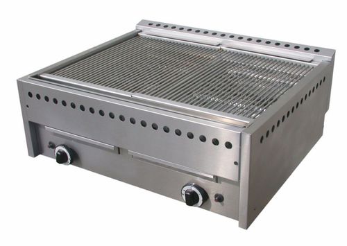 Barbecue à charbon - 14156A - SOFRACA - professionnel / encastrable / en acier
