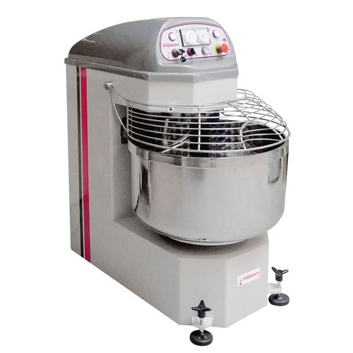 Pétrin à spirale - PEBXMS - caplain machines - pour la boulangerie / pour pâtisserie / avec crochet spirale